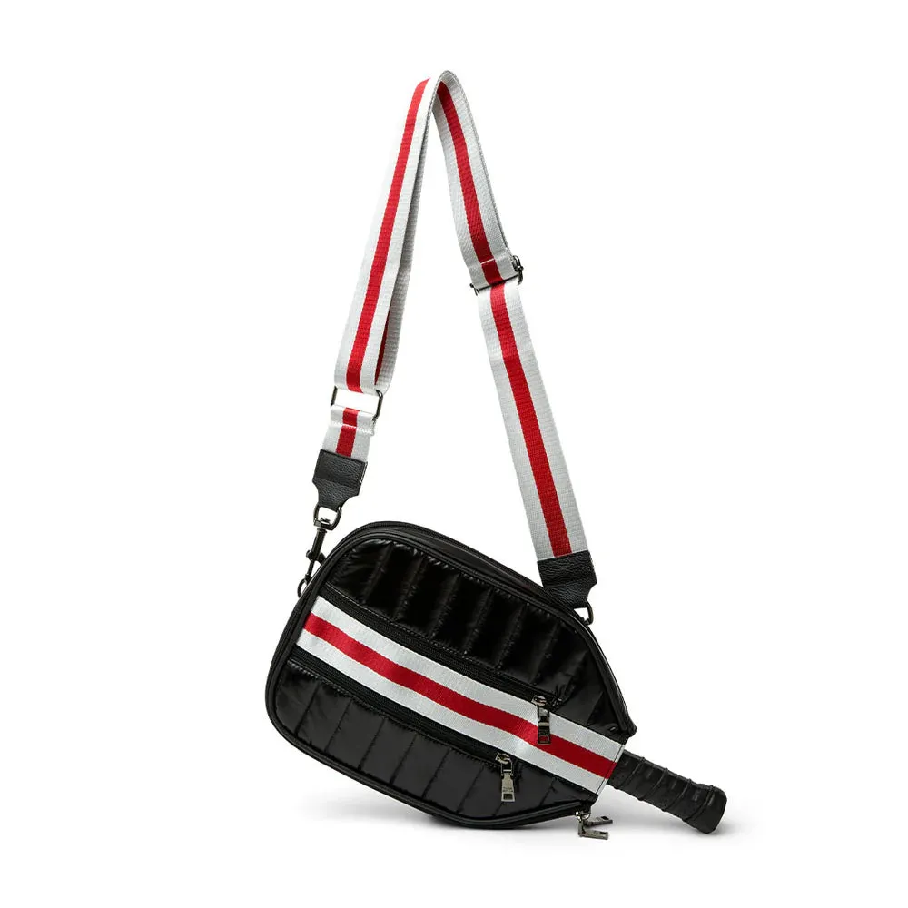 SPORTY PICKLEBALL CROSSBODY - Pearl Black