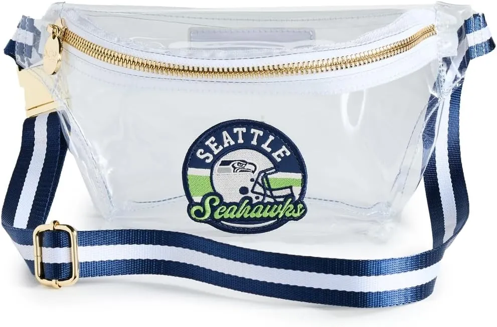 Stoney Clover Lane Women's Seattle Seahawks Clear Fanny Pack