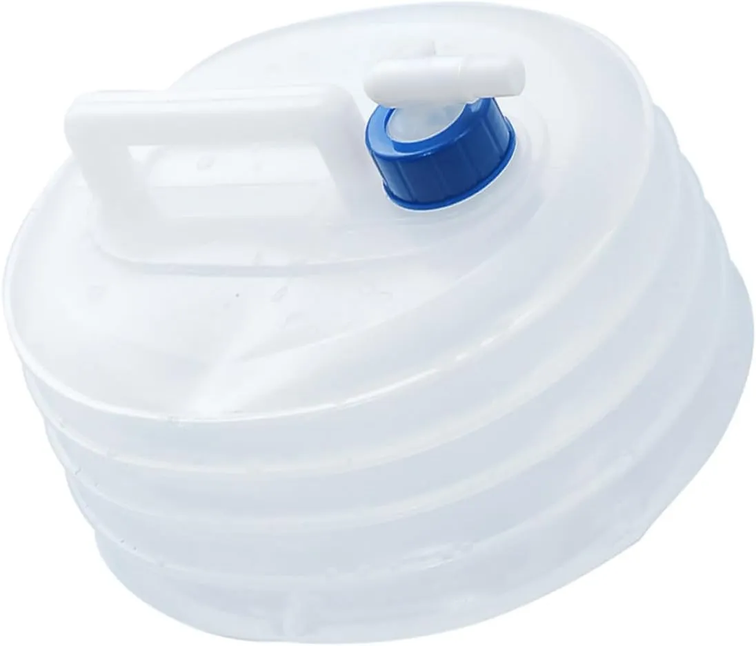 Strong Durable 15l Collapsible Water Bucket Lightweight Emergency Car Camping Storage