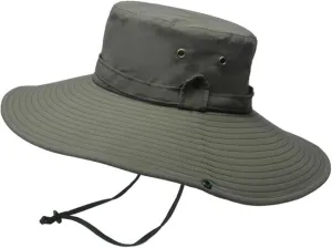 Sun Hat for Men Women UPF 50  Wide Brim Bucket Hat for All-Day Comfort - Ideal for Hiking, Rowing, Fishing & Beach Hats Military Green