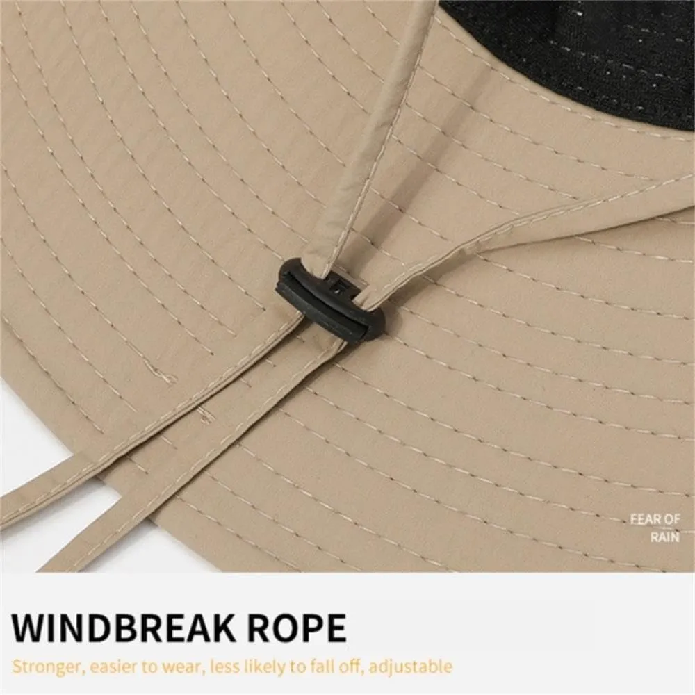 Sun Hat for Men Women UPF 50  Wide Brim Bucket Hat for All-Day Comfort - Ideal for Hiking, Rowing, Fishing & Beach Hats