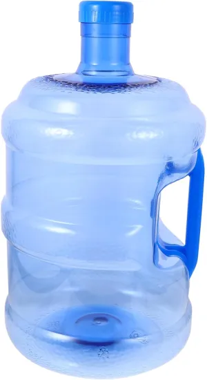 SUPVOX Large Capacity Portable Water Container with Handle for Outdoor Activities Emergency Water Storage Jug Lightweight Durable for Camping and Hiking