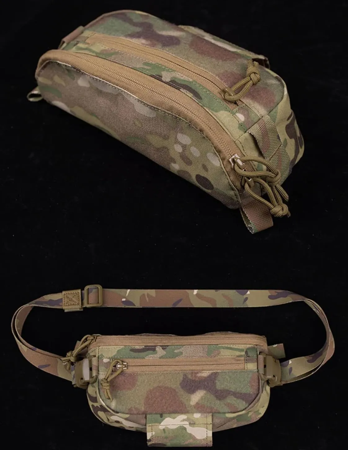 Tactical Vest Dangler Drop Pouch Extended Military Hunting T0urniquet Medical Tools Storage Bag Multifunctional Fanny Pocket