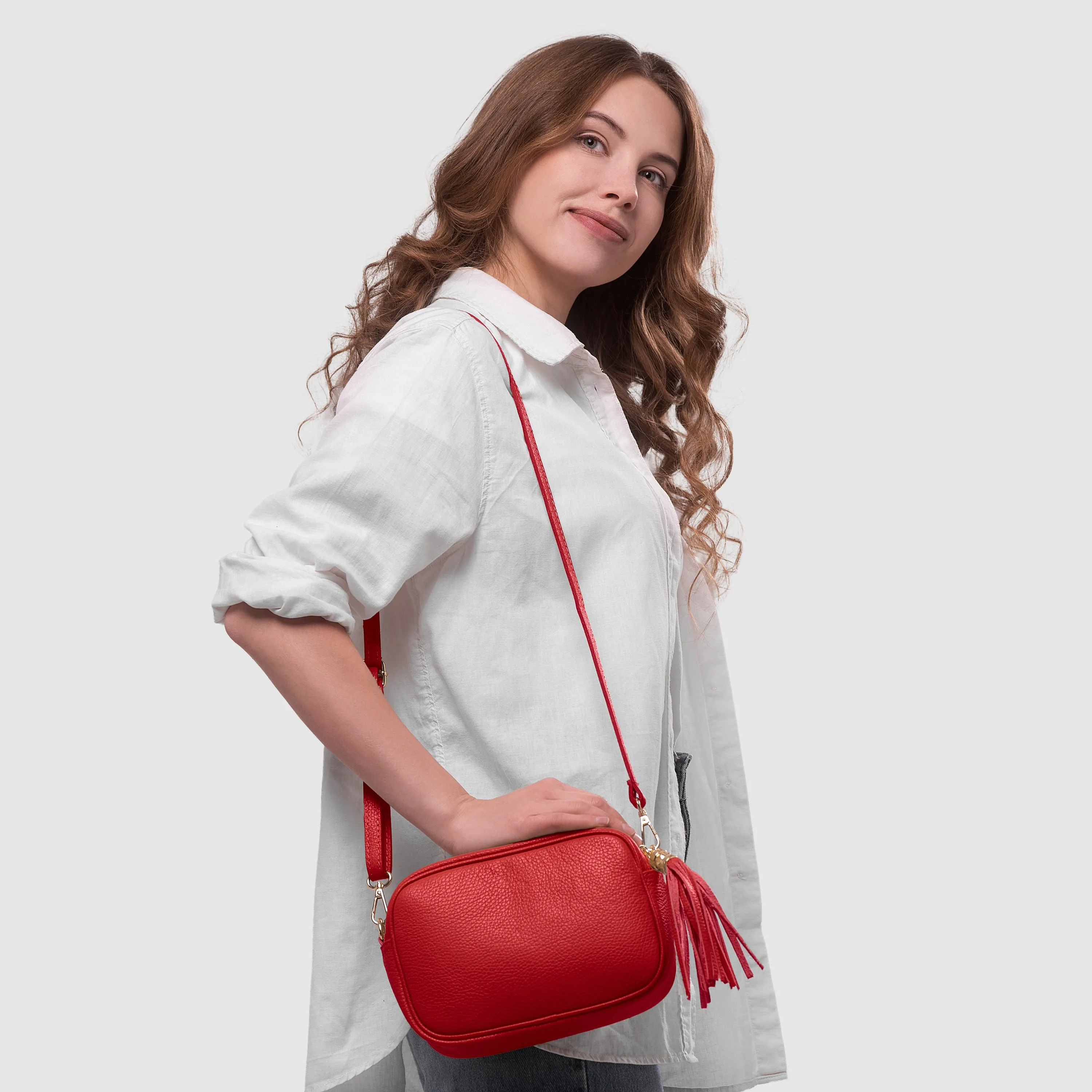 TAKEASY Calf Leather Crossbody Bag 231302
