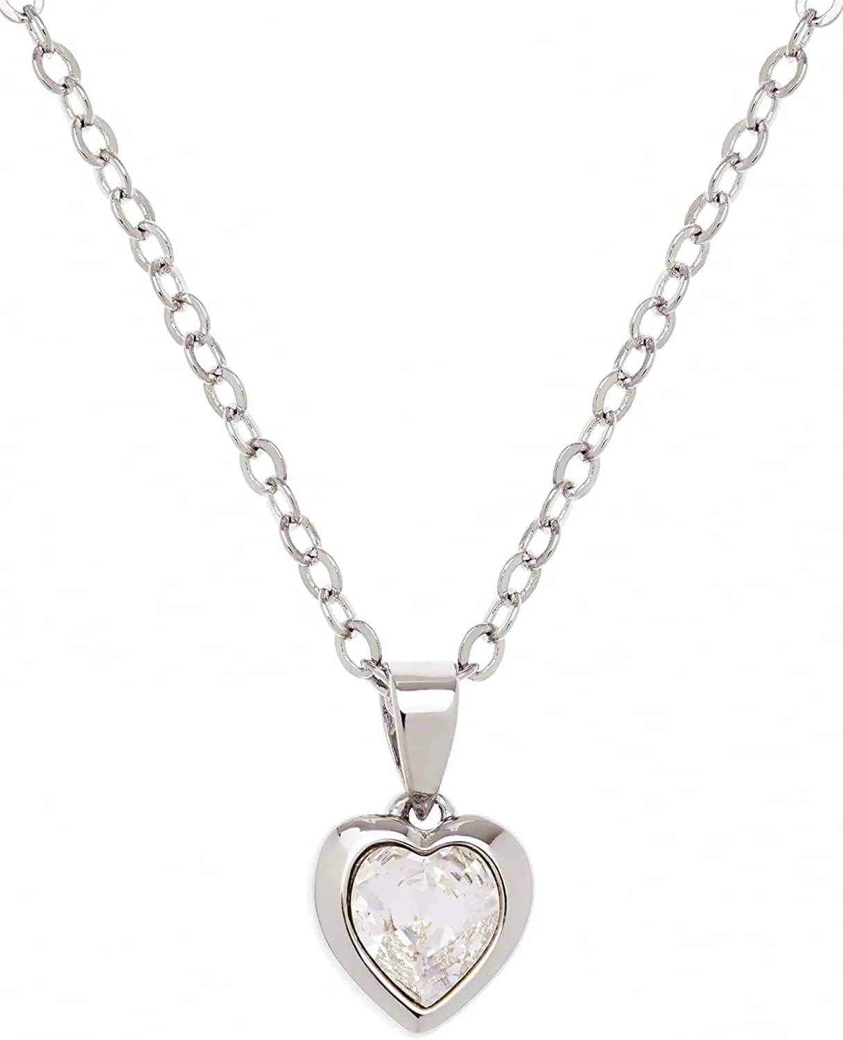 Ted Baker London Hannela Crystal Heart Pendant Necklace For Women