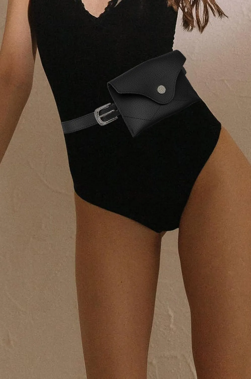 TeeYee Women Girls Removable Belt with Mini Purse Fanny pack