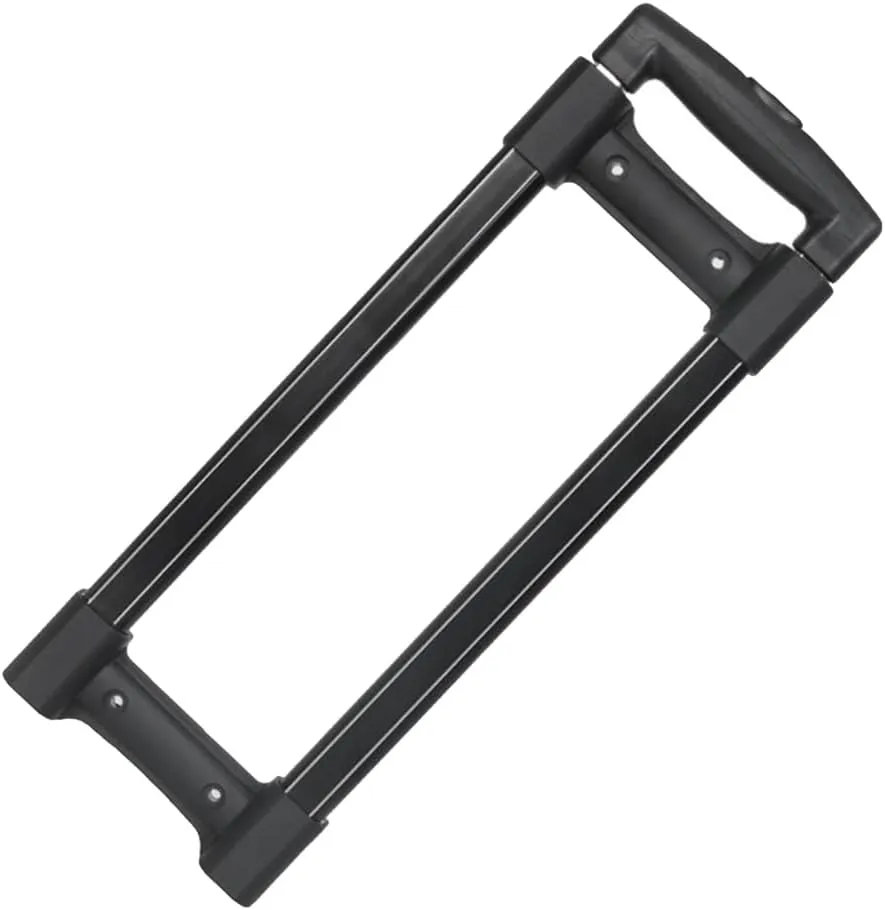 Telescopic Suitcase Luggage Bag Parts Trolley Suitcases Replacement Telescopic Rods Luggage Handle Repair Replacement Long, 48cm, Black