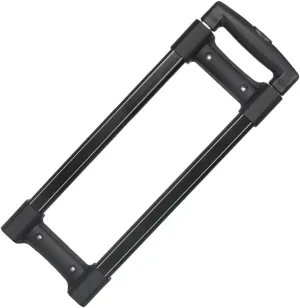 Telescopic Suitcase Luggage Bag Parts Trolley Suitcases Replacement Telescopic Rods Luggage Handle Repair Replacement Long, 48cm, Black