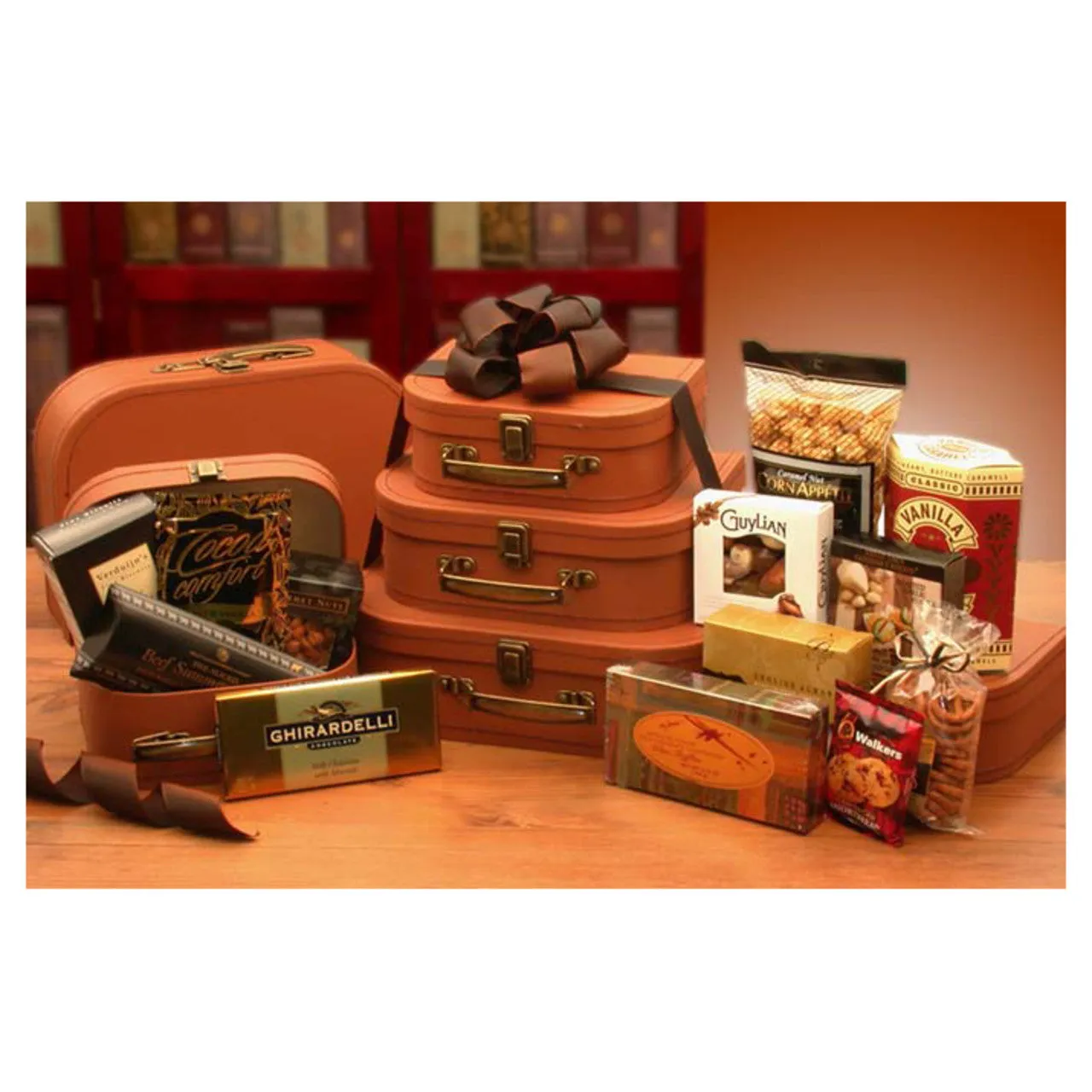 The Traveling Gourmet Tower Gift Basket