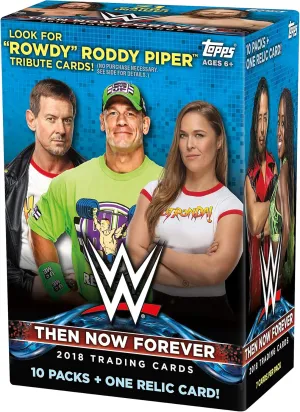 Topps 2018 WWE Then Now Forever Value Box