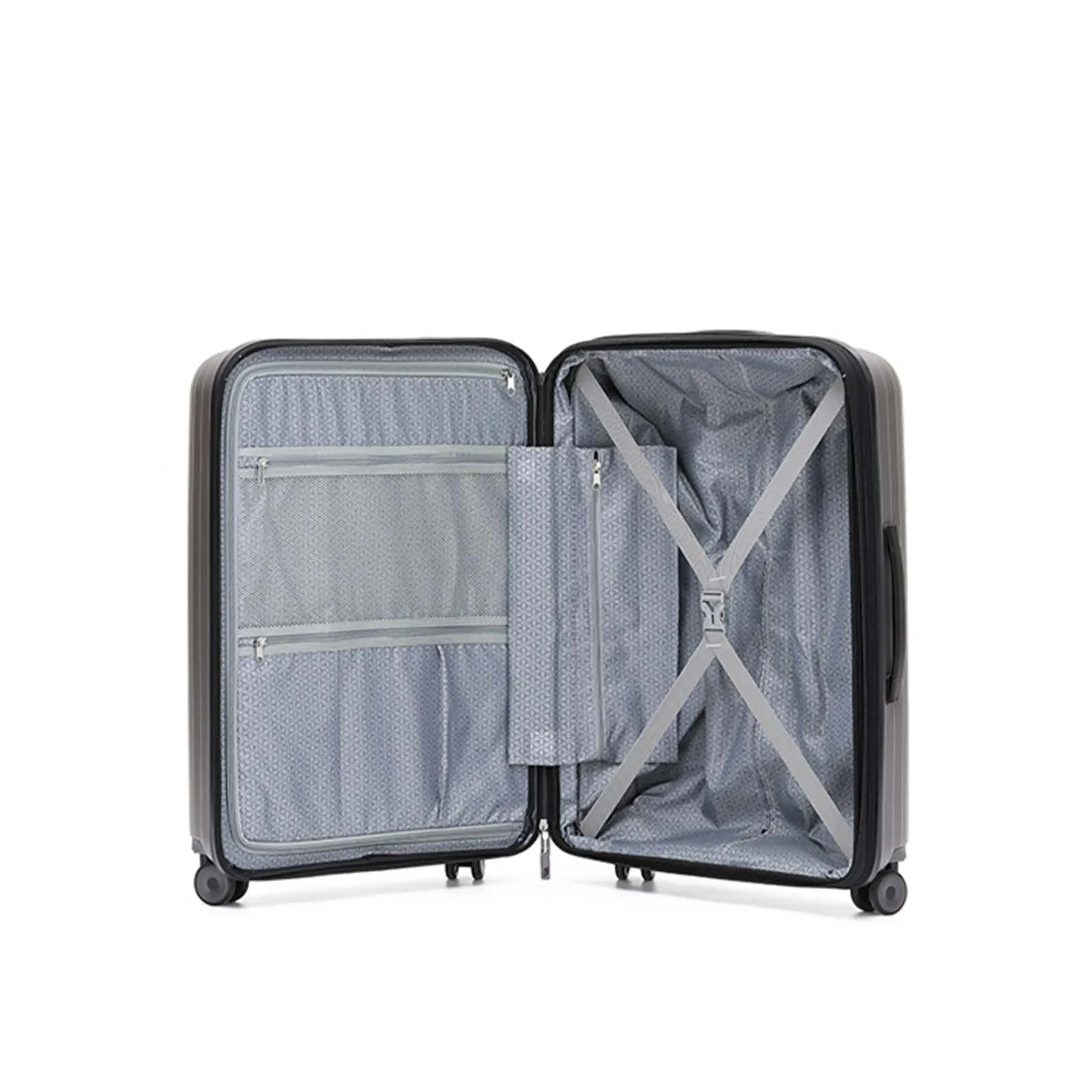 Tosca Eclipse 4 Wheel 67cm Medium Suitcase Charcoal