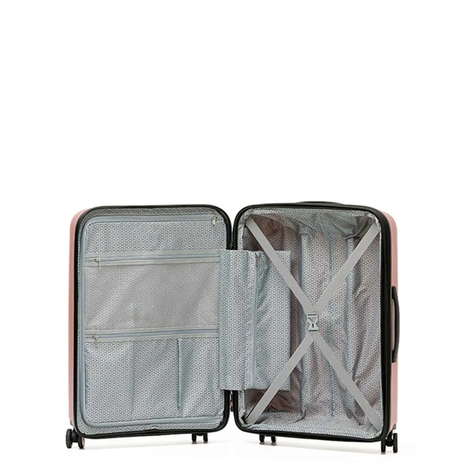 Tosca Eclipse 4 Wheel 67cm Medium Suitcase Rose Gold