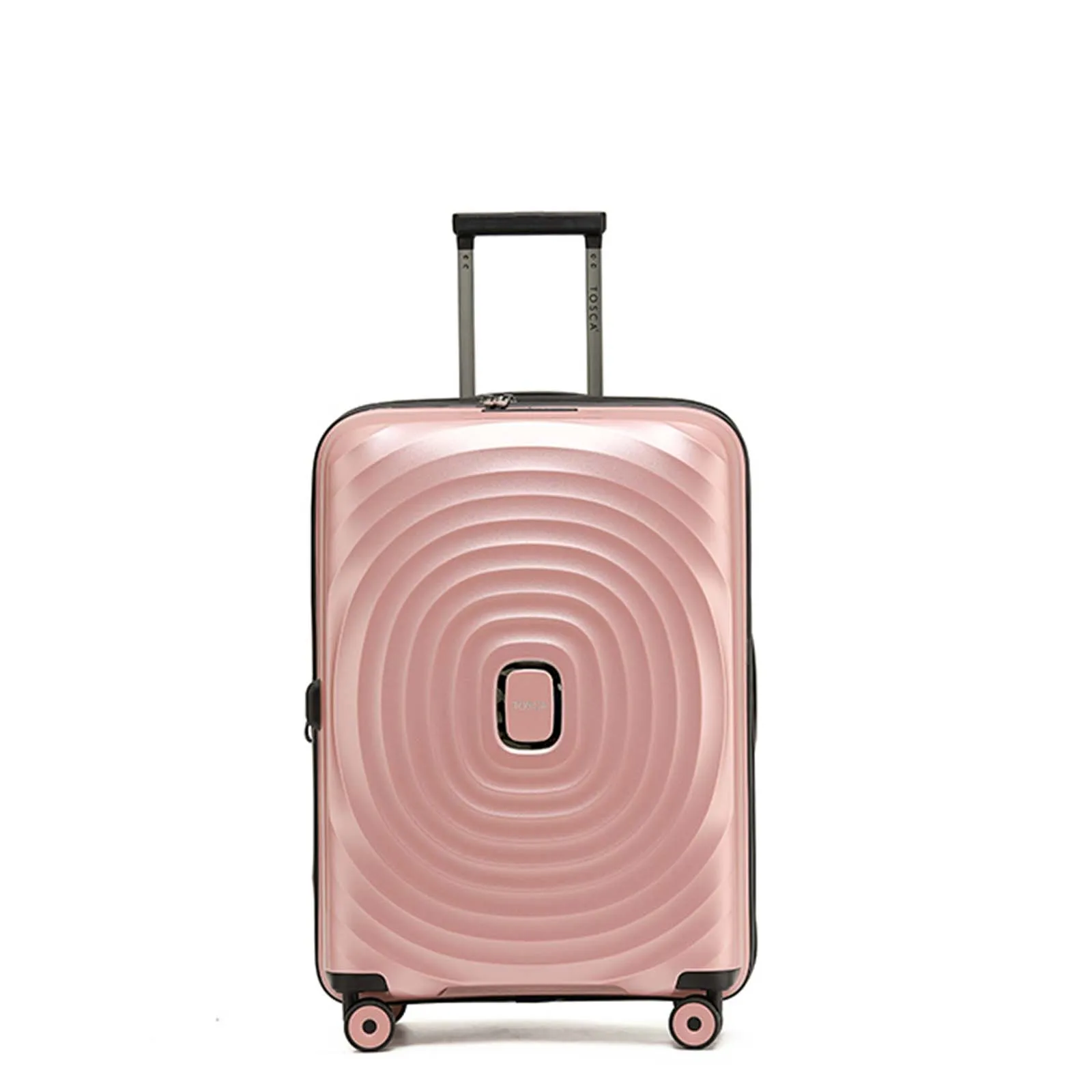 Tosca Eclipse 4 Wheel 67cm Medium Suitcase Rose Gold