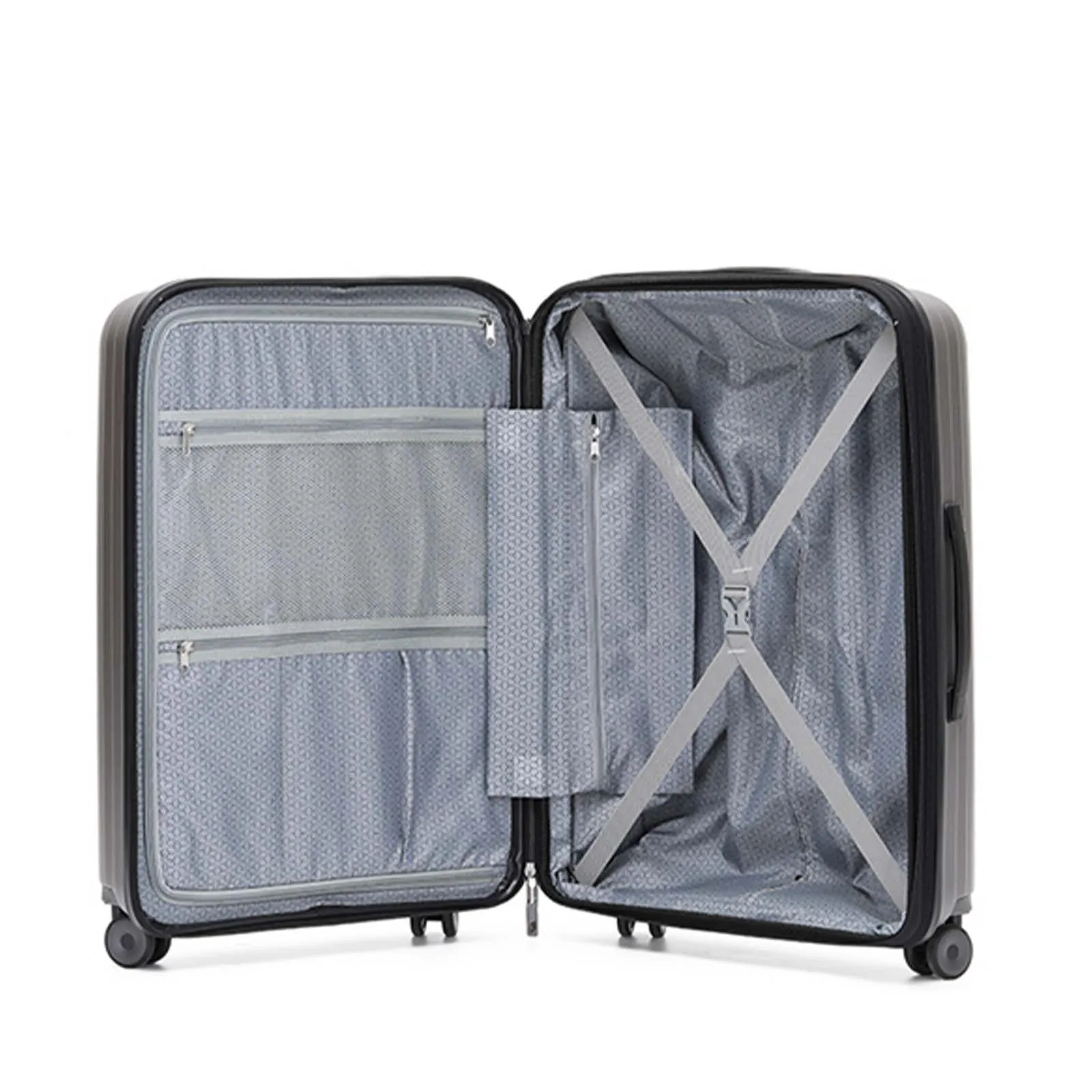 Tosca Eclipse 4 Wheel 77cm Large Suitcase Charcoal