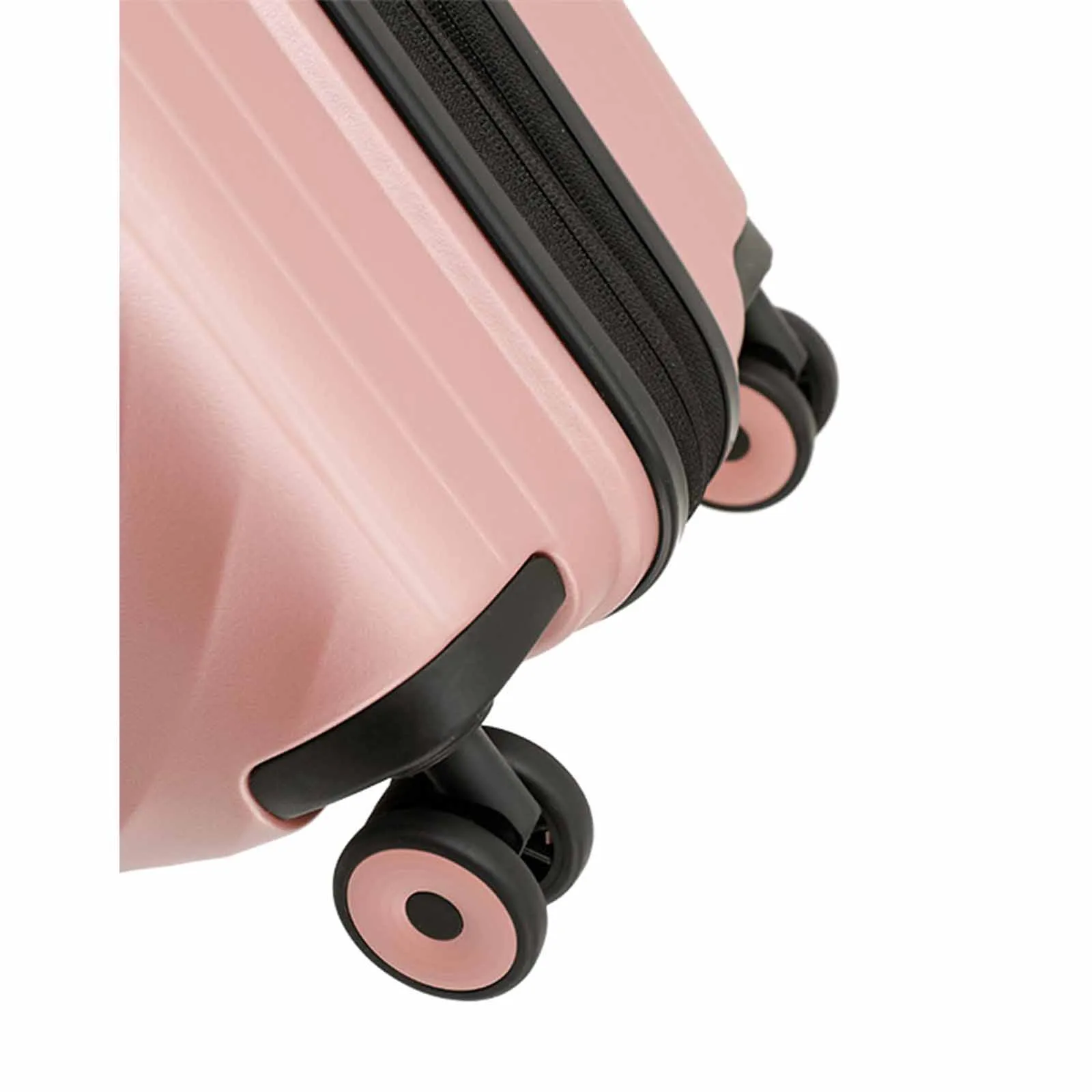 Tosca Eclipse 4 Wheel 77cm Large Suitcase Rose Gold