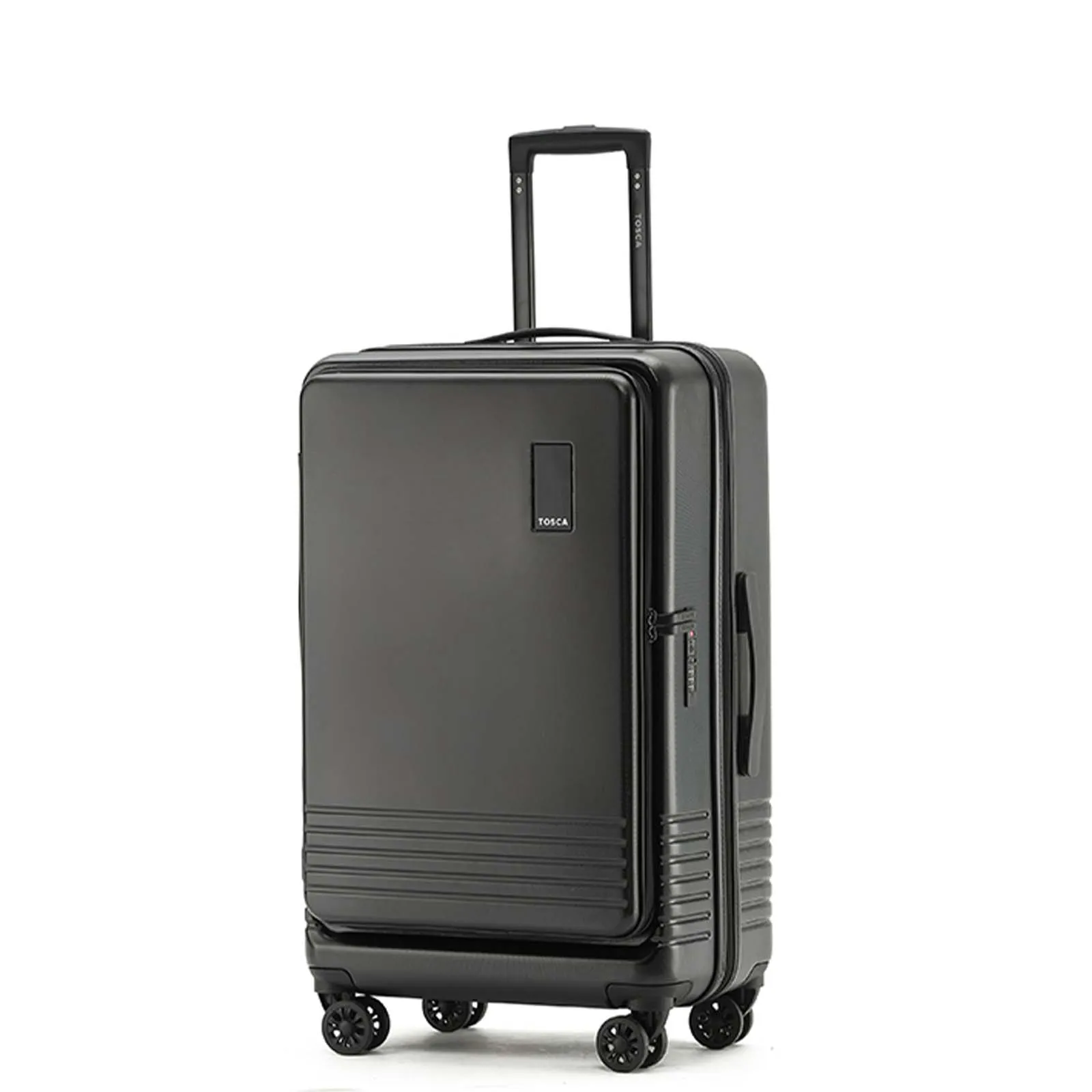 Tosca Horizon 66cm Medium Suitcase Black