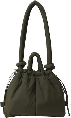 Tote Bag for Women, Nylon Handbag Large Capacity Backpack Lightweight Dual-Purpose Crossbody Bag Bucket Bag Multi-Color Purse