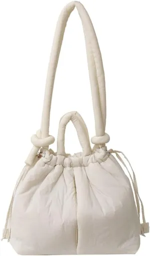 Tote Bag for Women, Nylon Handbag Large Capacity Backpack Lightweight Dual-Purpose Crossbody Bag Bucket Bag Multi-Color Purse