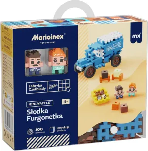 Toy Factory MINI Waffle - WEDEL - Sweet FURGONETTE 100 Elements