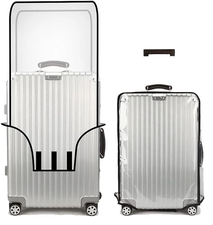 transparent luggage lid suitable for 26 inch suitcasesWaterproof Dustproof Anti-scratch Travel Suitcase Covers Case for Wheeled Luggage
