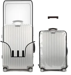 transparent luggage lid suitable for 26 inch suitcasesWaterproof Dustproof Anti-scratch Travel Suitcase Covers Case for Wheeled Luggage