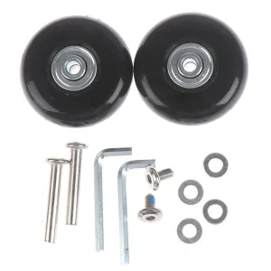 Travel Bag Wheel Accessories Noise Frees Easy to Replace Luggage Spare Wheel with Tool Upgrades for Students & Family
