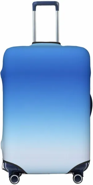 Travel Luggage Cover Suitcase Elastic Washable Stretch Blue Sky Suitcase Protector Bag,Anti-Scratch Dust-Proof Double-Sided Baggage Covers For Wheeled Suitcase Kid Adult
