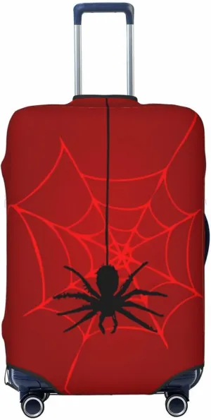 Travel Luggage Cover Suitcase Stretch Washable Spider Suitcase Protector Bag,Dust-Proof Double-Sided Baggage Covers,X-Large