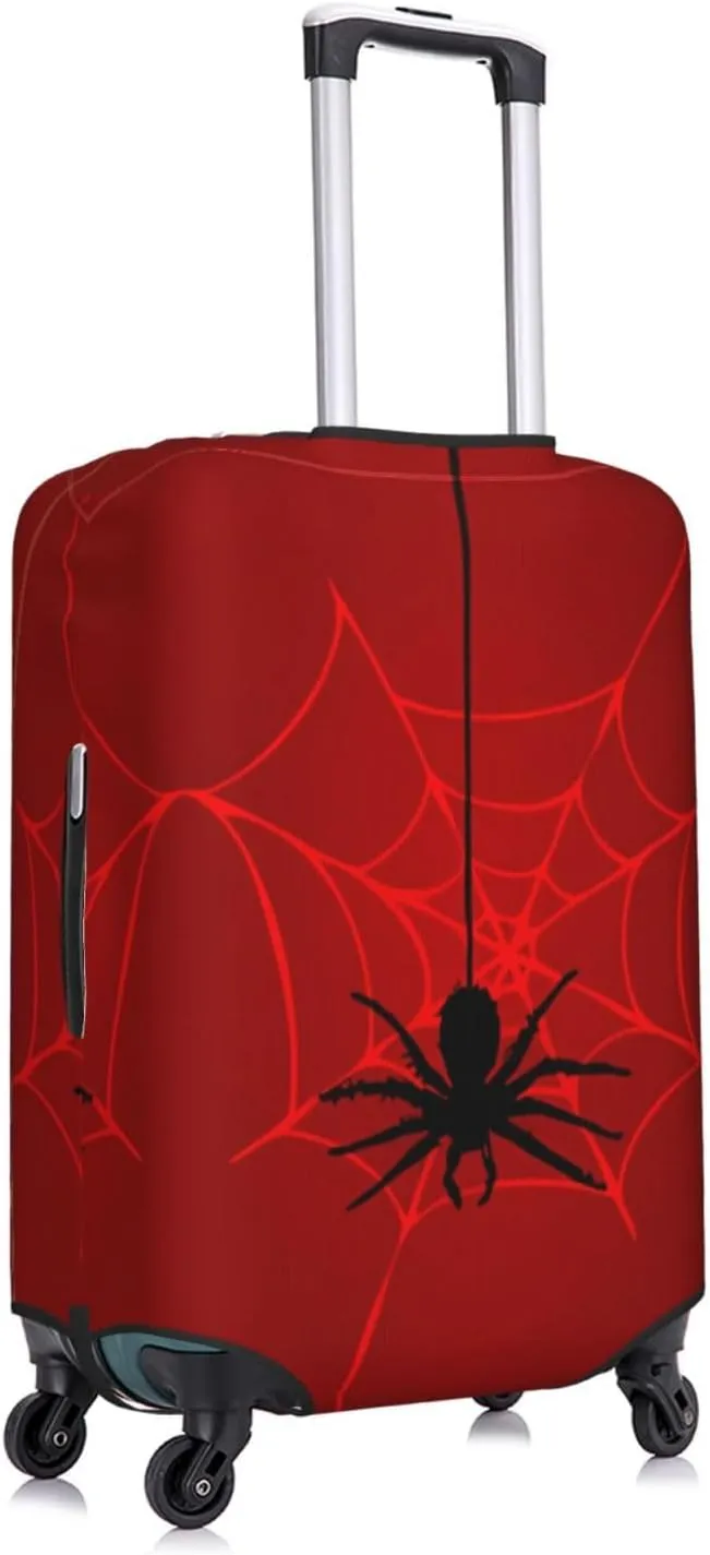 Travel Luggage Cover Suitcase Stretch Washable Spider Suitcase Protector Bag,Dust-Proof Double-Sided Baggage Covers,X-Large