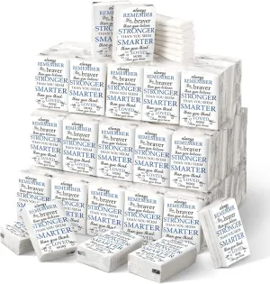 Travel Tissue Packs Bulk Inspirational Pocket Travel Packs Appreciation Individual Tissue for Toilet Wedding Party Daily Use Swag Bag Stuffers Self Care Items Bulk(120 Pcs)