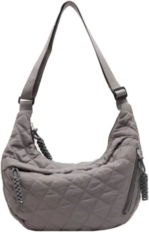 Trendy Handbag Lightweight Canvas Crossbody Purse Stylish Shoulder Bags with Adjustable Strap for Women and Students