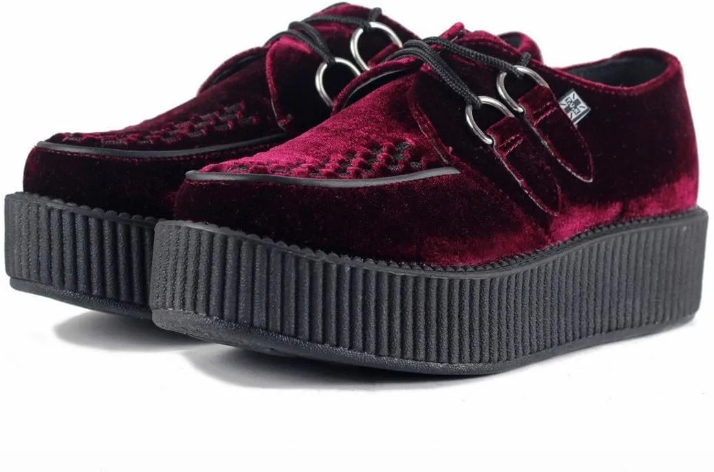 T.U.K. Shoes Velvet Viva Mondo Creeper