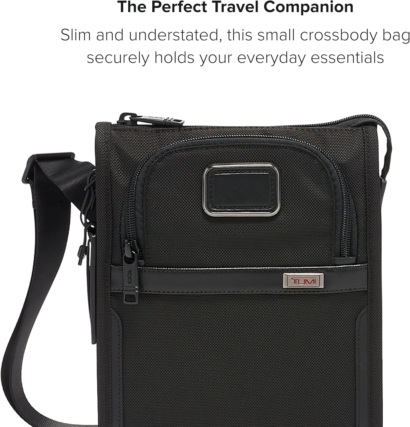 TUMI - Alpha Pocket Bag - Small Travel Crossbody Bag - Shoulder Bag for Men & Women