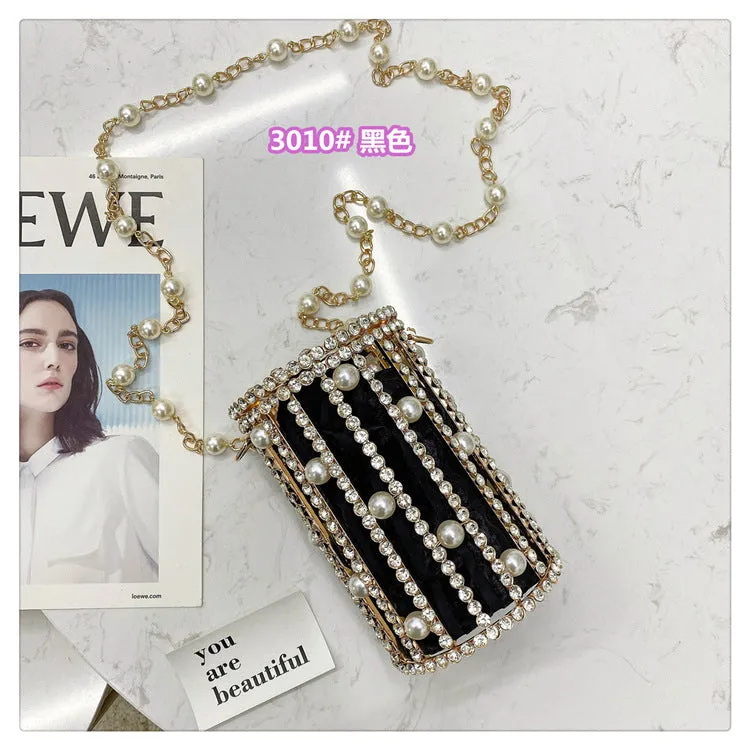 Velvet   Jewels Caged Evening Bags