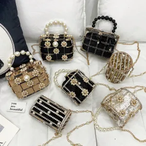 Velvet   Jewels Caged Evening Bags