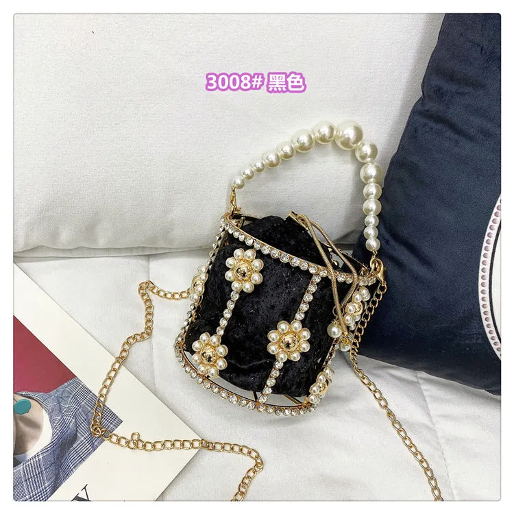 Velvet   Jewels Caged Evening Bags