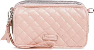 Vera Bradley Women's Cotton All in One Crossbody Purse with RFID Protection