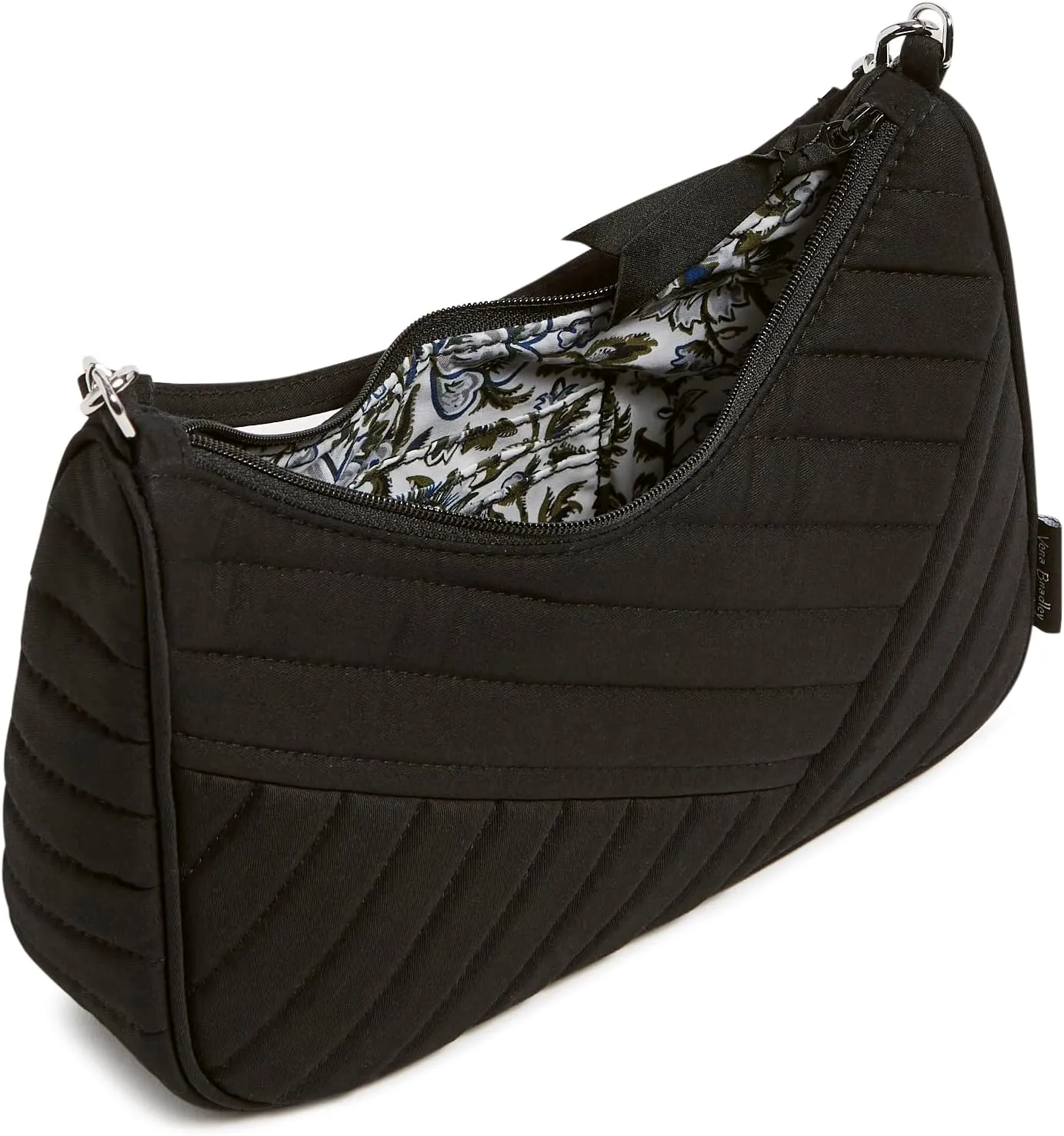 Vera Bradley Women's Cotton Frannie Mini Crescent Crossbody Purse