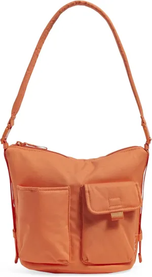 Vera Bradley Women's Cotton Utility Bucket Crossbody Purse