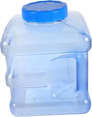 VICASKY Large Capacity Water Jug 7.5l Portable Camping Water Container for Hiking Car Home