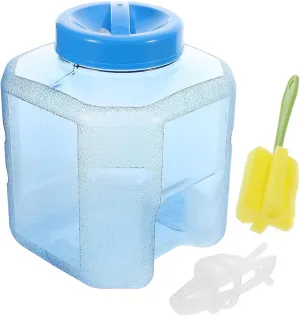 VICASKY Liquid Container Portable Water Storage Jug for Camping and Outdoor Use Easy to Carry and Fill Versatile Water Bottle for Home and Car for Hydration Needs