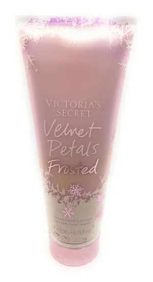 Victoria's Secret Velvet Petals Frosted Scented Fragrance Body Lotion 8 Fluid Ounce