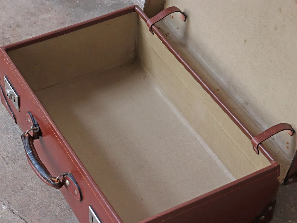 Vintage Leather Suitcase