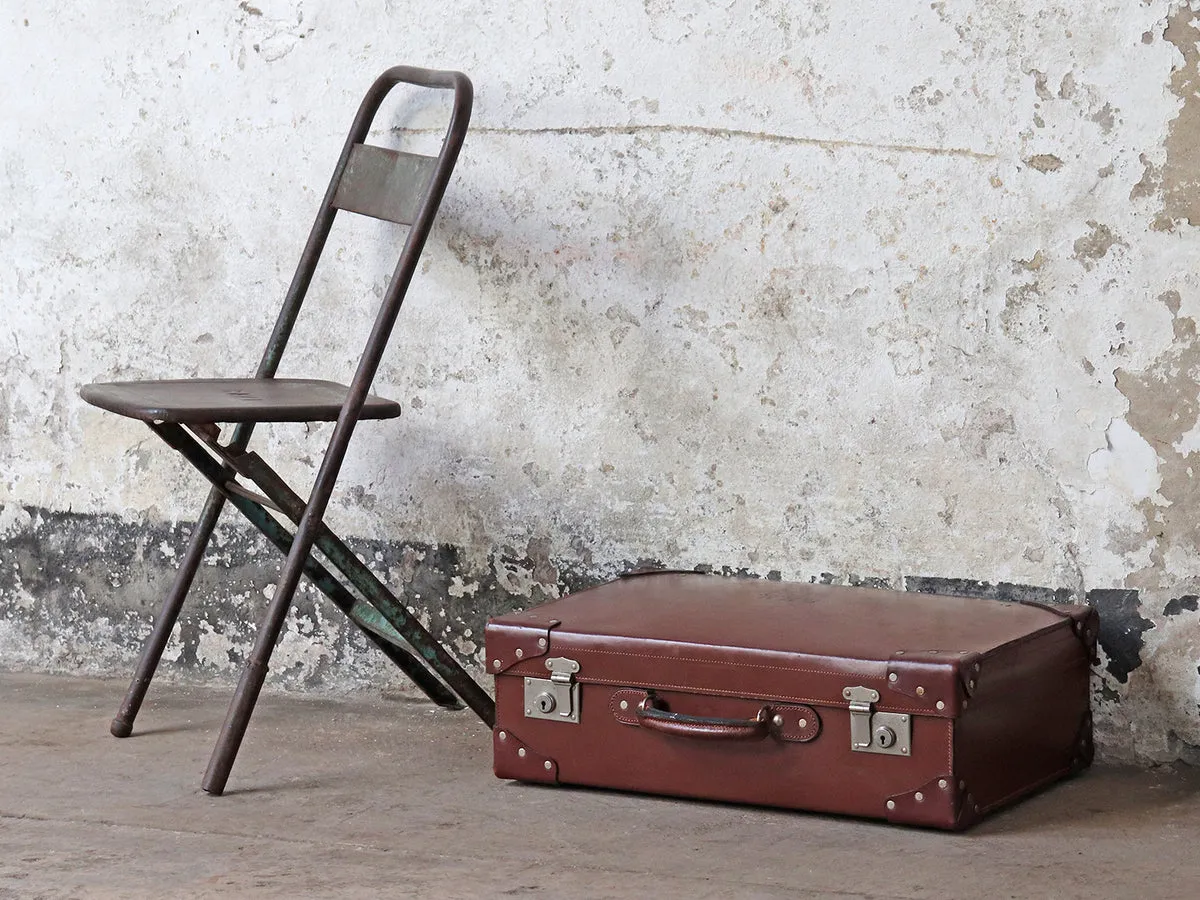 Vintage Leather Suitcase