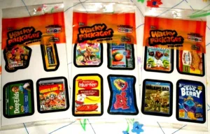 Wacky Packages ANS11 Complete Set of 6 Sheet Packs Sold only at Toys R US Rare!
