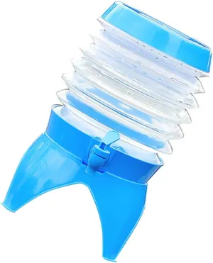 Water Container with Spigot Portable Camping Water Jug for Hiking Bbq and Travel Activities