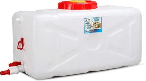 Water Tank Water Bucket, 110L Collapsible & Portable Water Container, Water Carrier Water Tank for Camping Hiking Fishing Climbing Picnic BBQ Travel Outdoor Use(Size:110L)
