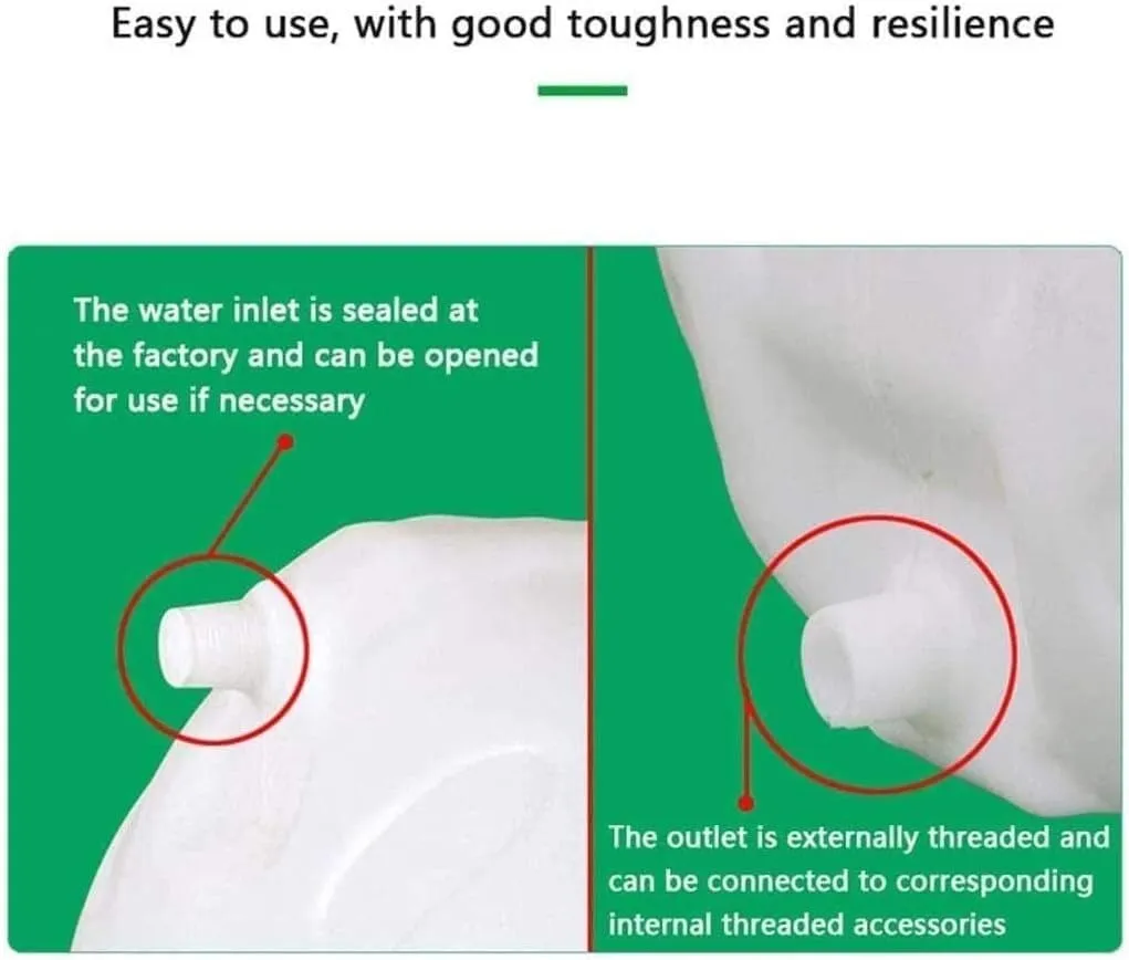 Water Tank Water Container,25L/50L/100L/150L/200L Plastic Food Grade Outdoor Water Storage Containers for Outdoor Camping and Household Emergency