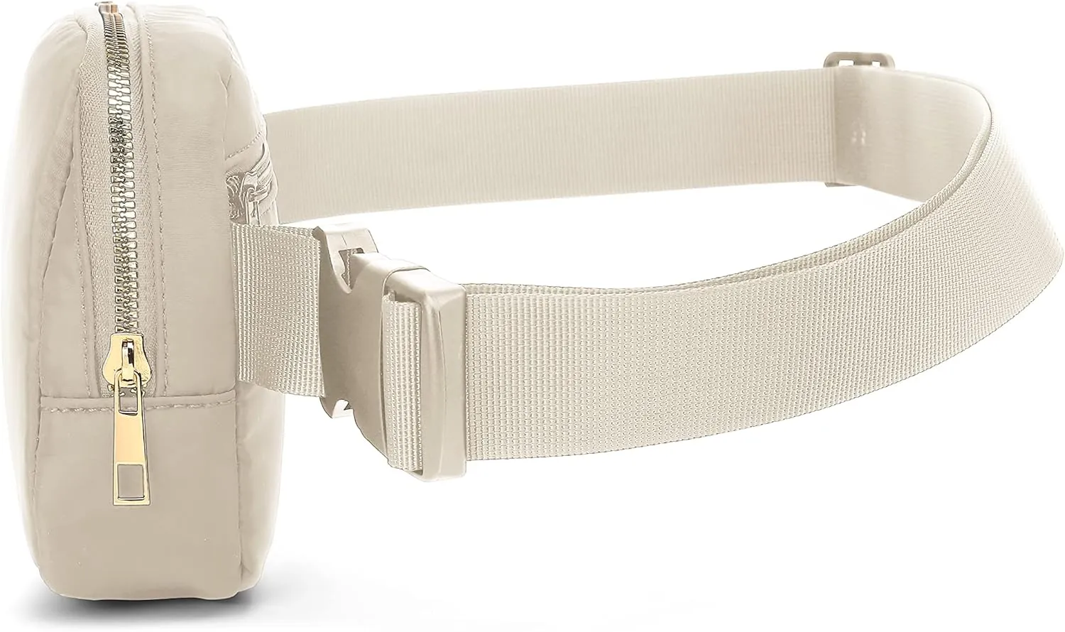 Waterproof Fanny Packs for Mini Belt Bag for Kids Fanny Packs for Women Mini Belt Bag Fanny Packs for Women Waterproof Waterproof Crossbody Pack Fashion Belt Bag With Adjustable Strap （Khaki/Beige）
