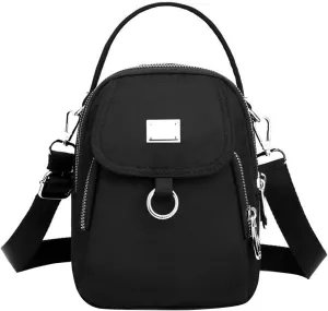 Waterproof Women Crossbody Bag Nylon Messenger Bags Simple Purse for Work, Multi-pocket Storage Shoulder Handbag